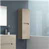 Mueble auxiliar zalama 35x27 cm moka mate suspendido