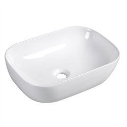 Mueble + lavabo zalama sobre encimera 80x45 cm grafito mate 2 cajones suspendido