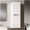 Mueble auxiliar arcena 35x27 cm blanco brillo suspendido