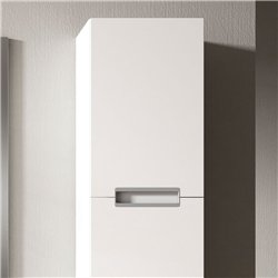 Mueble auxiliar arcena 35x27 cm blanco brillo suspendido