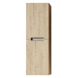 Mueble auxiliar arcena 35x27 cm roble mate suspendido
