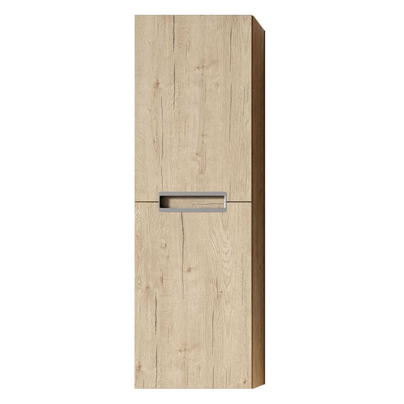Mueble auxiliar arcena 35x27 cm roble mate suspendido