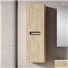 Mueble auxiliar arcena 35x27 cm roble mate suspendido