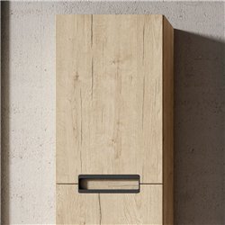 Mueble auxiliar arcena 35x27 cm roble mate suspendido