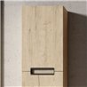 Mueble auxiliar arcena 35x27 cm roble mate suspendido