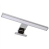 Aplique led pure 12w de 60 cm cromo brillo 4000 k abs