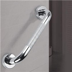 Asa seguridad antideslizante de 50 cm cromo brillo acero inoxidable