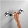 Asa seguridad lisa de 50 cm cromo brillo acero inoxidable