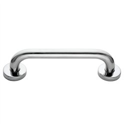Asa seguridad lisa de 50 cm cromo brillo acero inoxidable