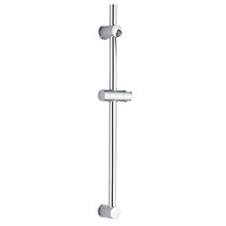 Barra ducha (sólo barra) ordunte de 65,5 cm cromo brillo latón