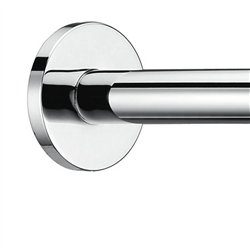Brazo de ducha pared redondo de 40 cm cromo brillo latón