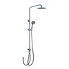 Columna sin grifería redonda 80-120 cm cromo brillo latón