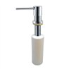 Dosificador de gel empotrar encimera cromo brillo abs