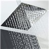 Duchon rociador cuadrado de 20x20 cm cromo brillo latón