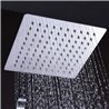 Duchon rociador cuadrado de 20x20 cm cromo brillo latón