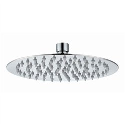 Duchon rociador redondo de 30 cm cromo brillo latón