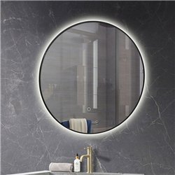 Compra Espejo led quintana 20w redondo de 80 cm 6000k en