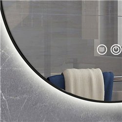Compra Espejo led quintana 20w redondo de 80 cm 6000k en