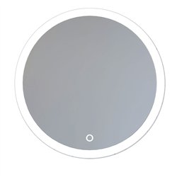 Espejo led quintana  20w redondo de 80 cm 6000k