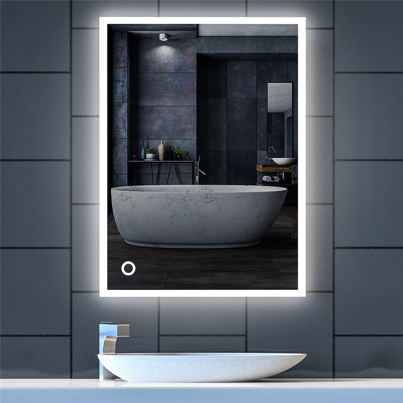 Compra Espejo led irús 25w rectangular de 100 cm x 80 cm 6000k