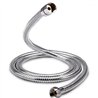 Flexo de 175 cm cromo brillo acero inoxidable