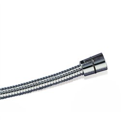Flexo de 175 cm cromo brillo acero inoxidable