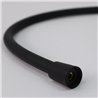 Flexo pvc de 175 cm negro mate