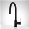 Grifo cocina monomando concejero negro mate latón