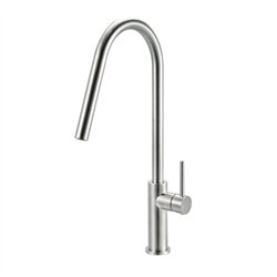 Grifo cocina monomando menamayor cromo cepillado latón