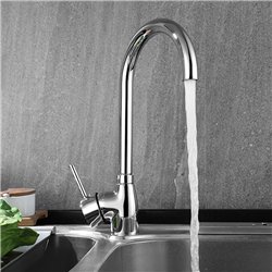Grifo cocina monomando berberana cromo brillo latón