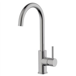 Grifo cocina monomando moneo cromo brillo latón