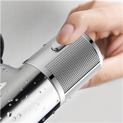 Grifo ducha termostático cebolleros con equipo manetas grafiladas cromo brillo l