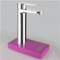 Grifo lavabo alto monomando san pelayo cromo brillo latón