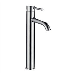 Grifo lavabo alto monomando bezana cromo brillo latón