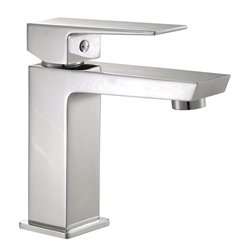 Grifo lavabo monomando santecilla cromo brillo latón