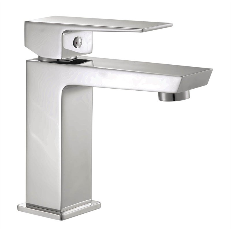 Grifo lavabo monomando santecilla cromo brillo latón