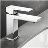 Grifo lavabo monomando santecilla cromo brillo latón