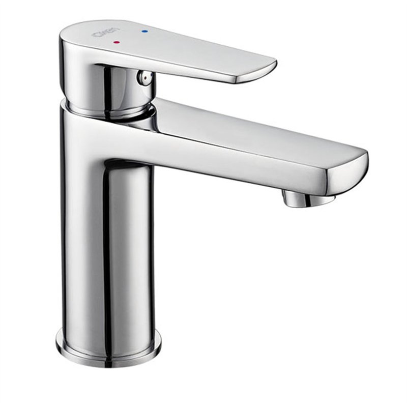 Grifo lavabo monomando agüera cromo brillo latón
