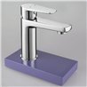 Grifo lavabo monomando agüera cromo brillo latón
