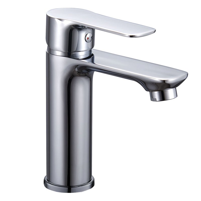 Grifo lavabo monomando san pelayo cromo brillo latón