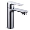 Grifo lavabo monomando san pelayo cromo brillo latón