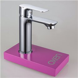 Grifo lavabo monomando san pelayo cromo brillo latón