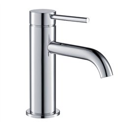 Grifo lavabo monomando bezana cromo brillo latón