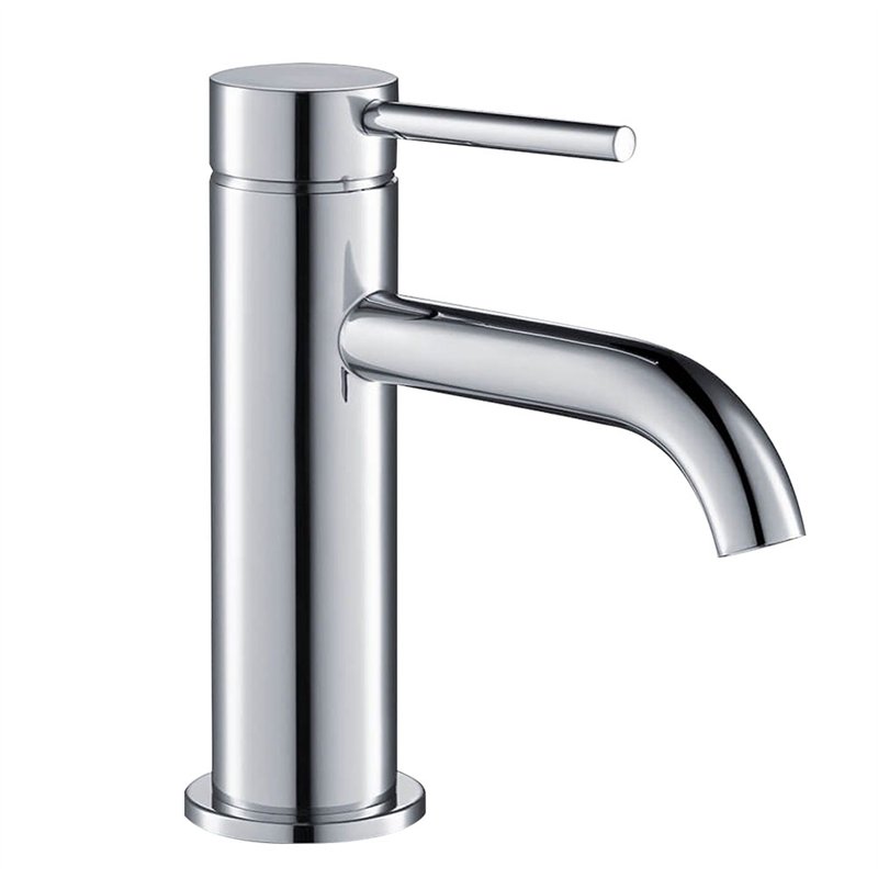 Grifo lavabo monomando bezana cromo brillo latón