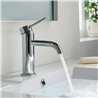 Grifo lavabo monomando bezana cromo brillo latón
