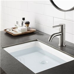 Grifo lavabo monomando bezana cromo brillo latón