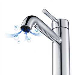 Grifo lavabo monomando bezana cromo brillo latón