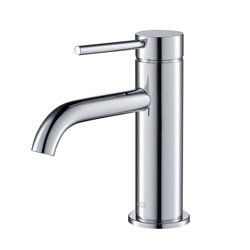 Grifo lavabo monomando bezana cromo brillo latón