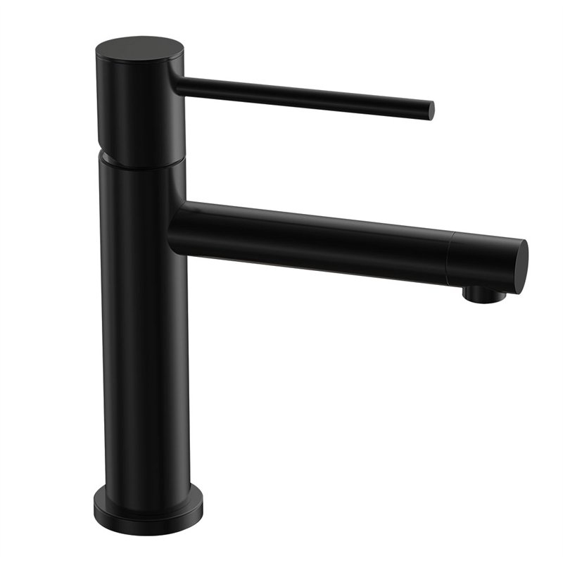 Grifo lavabo monomando bezana negro mate latón
