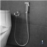Hidroescobilla wc sólo agua fria cromo brillo latón